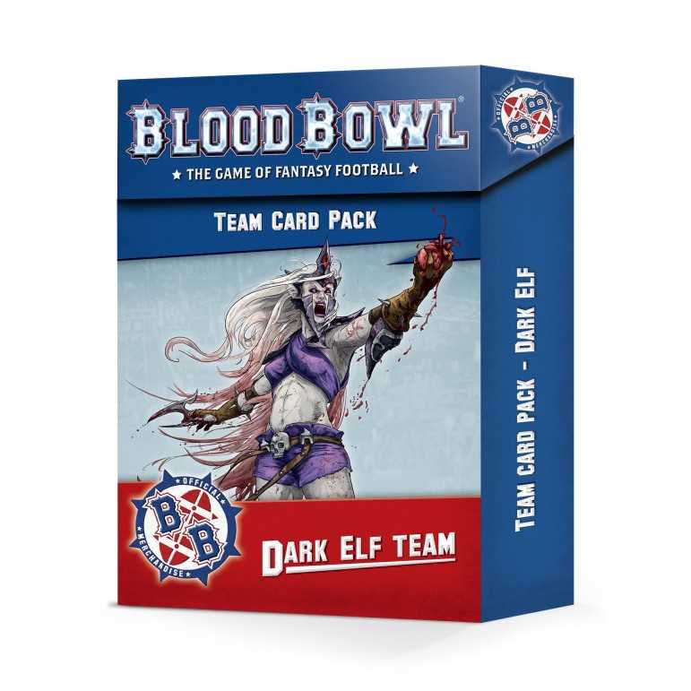 Blood bowl dark elf team card pack