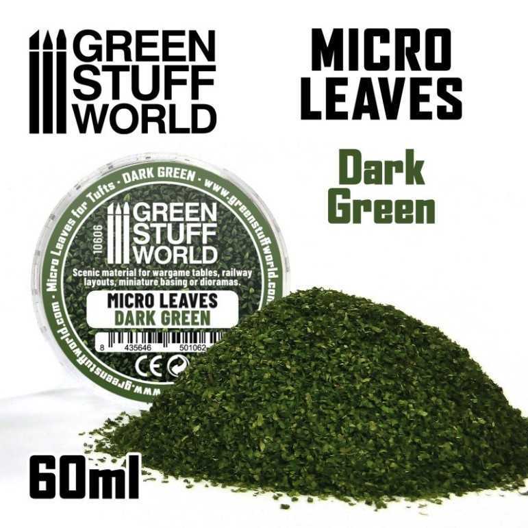 Micro leaves - dark green