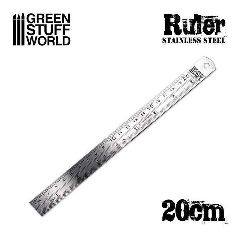 Stainless steel ruler 20cm