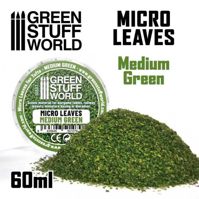 Micro leaves - medium green