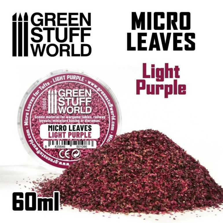 Micro leaves - light purple