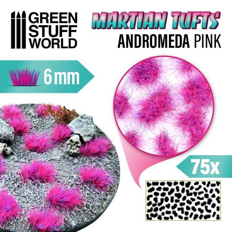 Martian tufts 6mm: andromeda pink