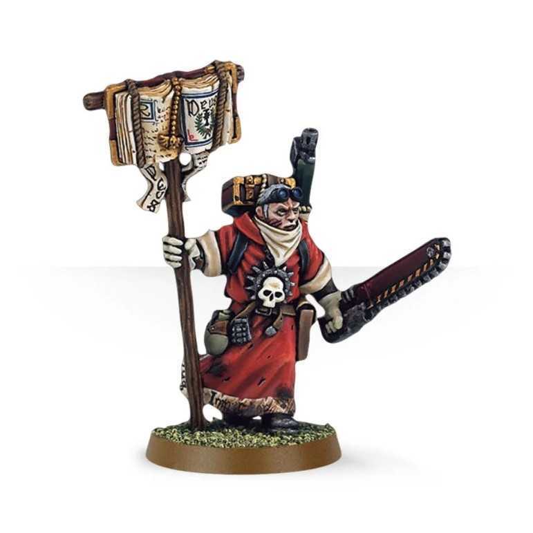 Missionary with chainsword