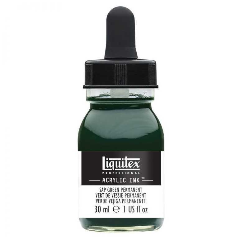 Liquitex acrylic ink 30ml sap green