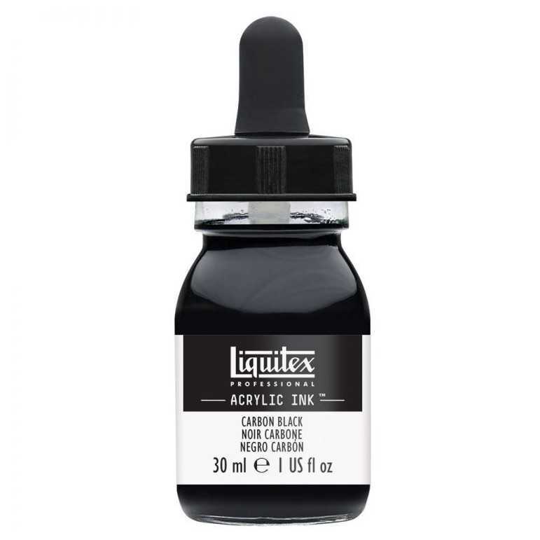 Liquitex acrylic ink 30ml carbon black