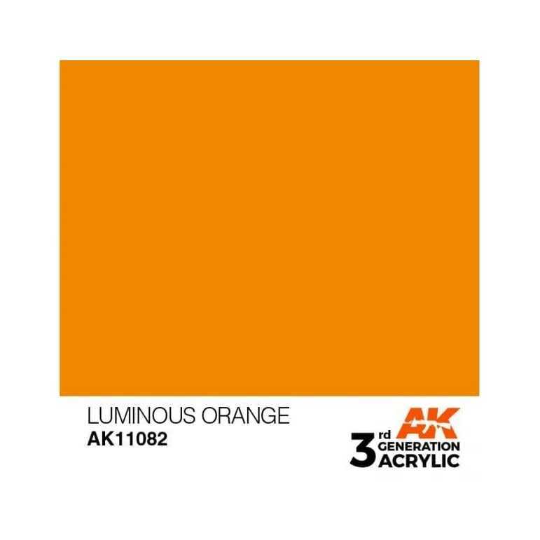 Luminous orange