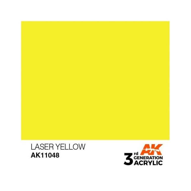 Laser yellow