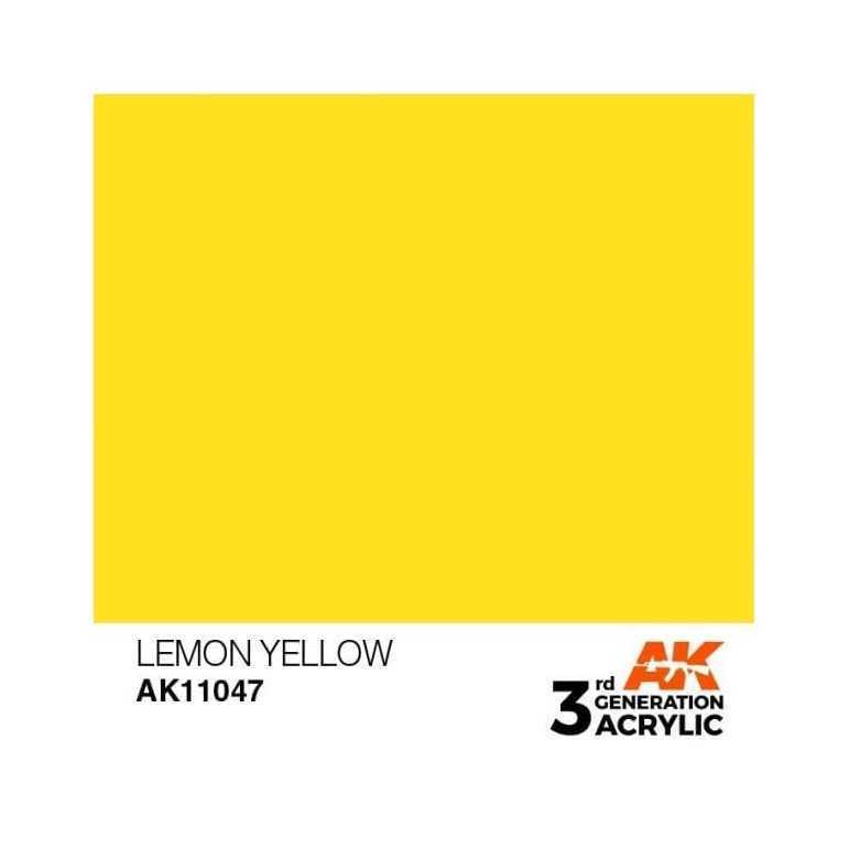 Lemon yellow