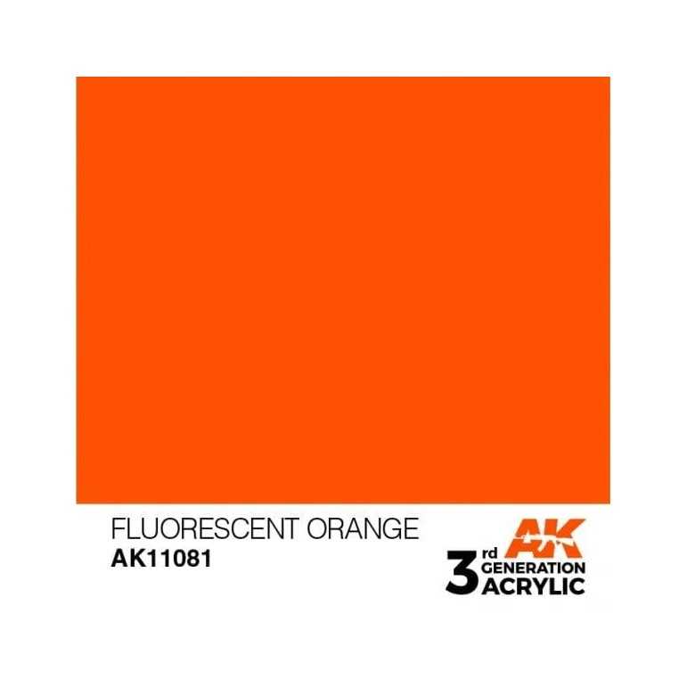 Fluorescent orange