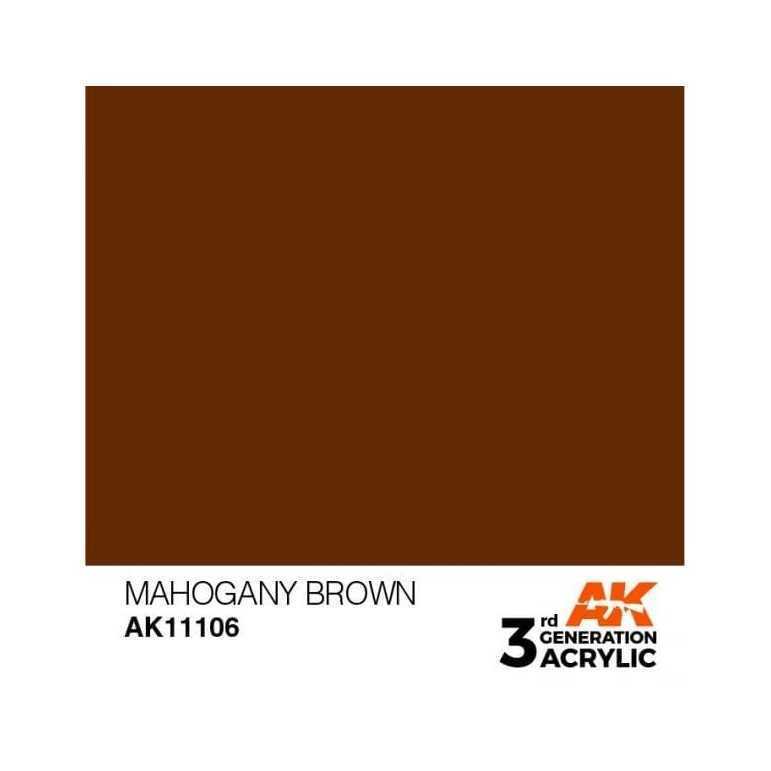 Mahogany brown