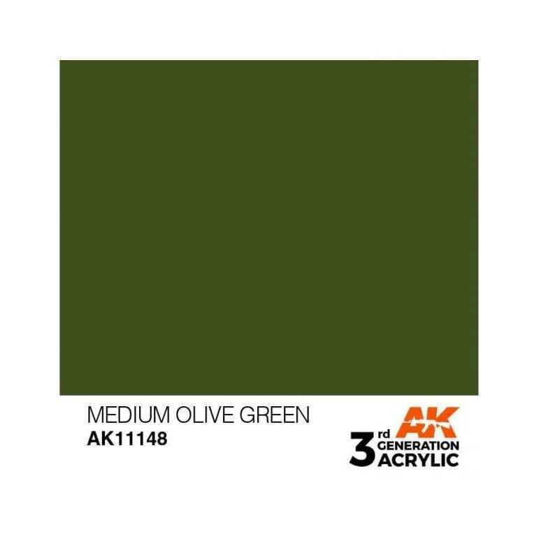 Medium olive green