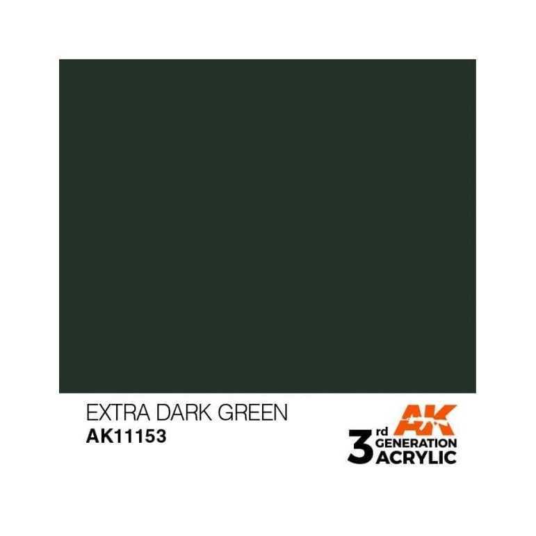 Extra dark green