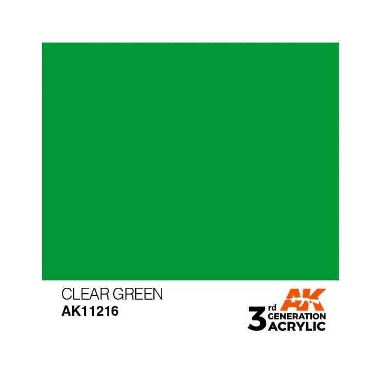 Clear green