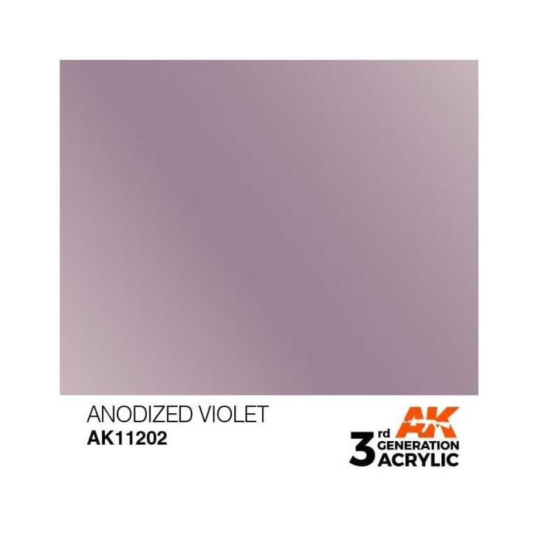 Anodized violet