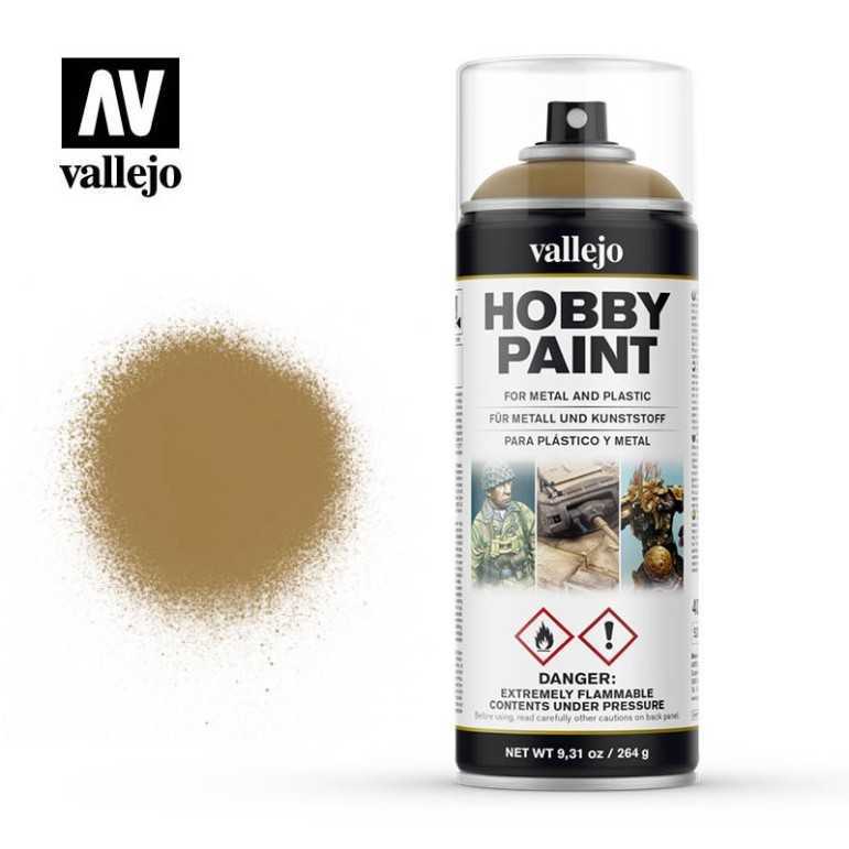 Hobby paint desert yellow spray