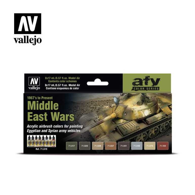 Middle east wars airbrush set