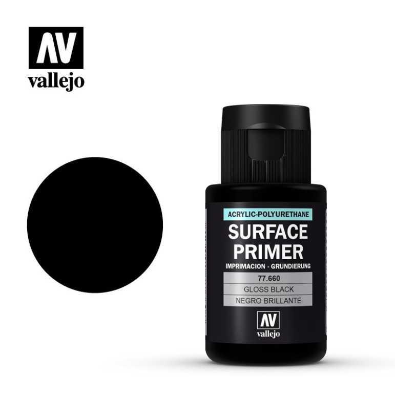 Surface primer gloss black