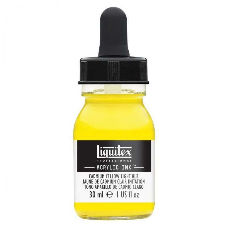 Professional acrylic ink: cadmium yellow light hue