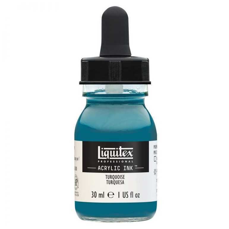 Professional acrylic ink: turquoise