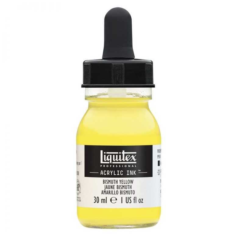 Professional acrylic ink: bismuth yellow