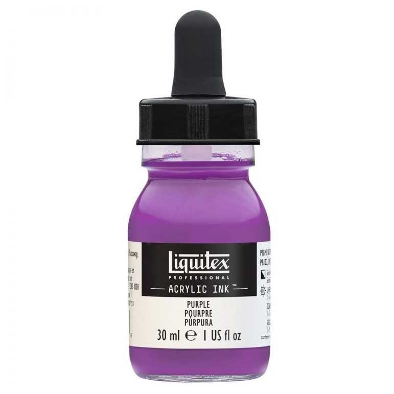 Professional acrylic ink: purple