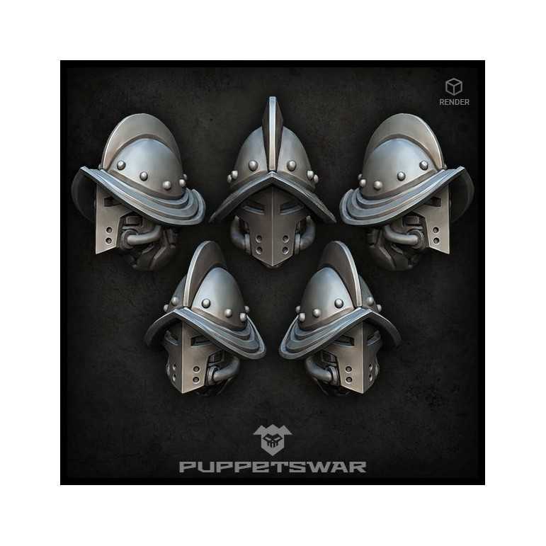 Conquista knights helmets