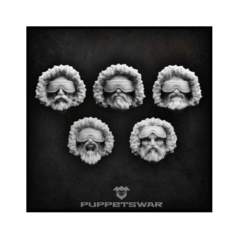 Arctic troopers heads