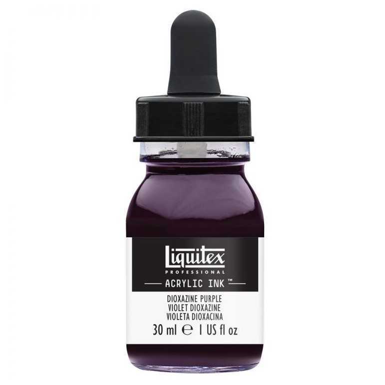 Liquitex professional acrylic ink: dioxazine purple