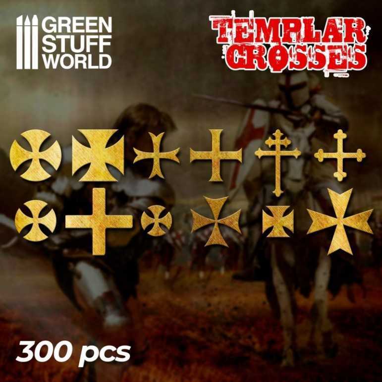 Templar crosses symbols