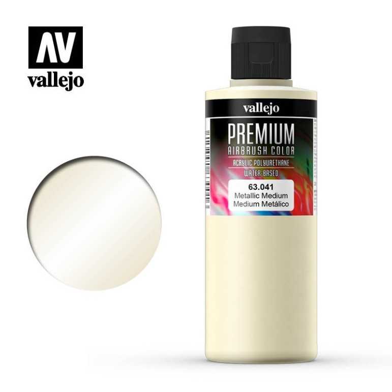 Premium acrylic polyurethane color metallic medium