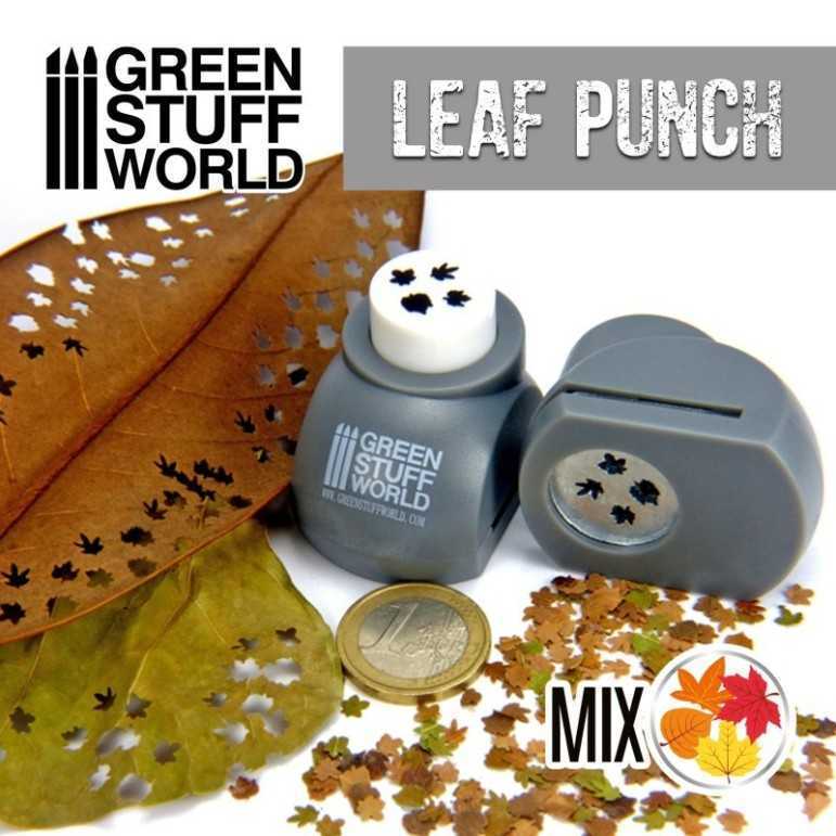 Leaf punch grey