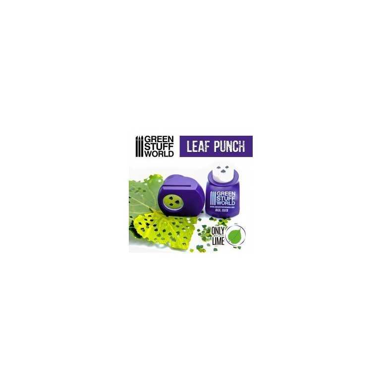 Leaf punch dark purple