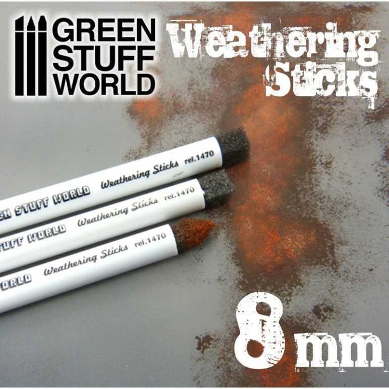 Weathering sticks 8mm