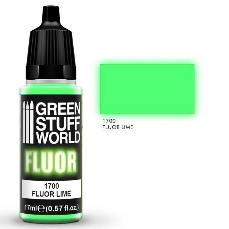 Fluor - fluorescent lime