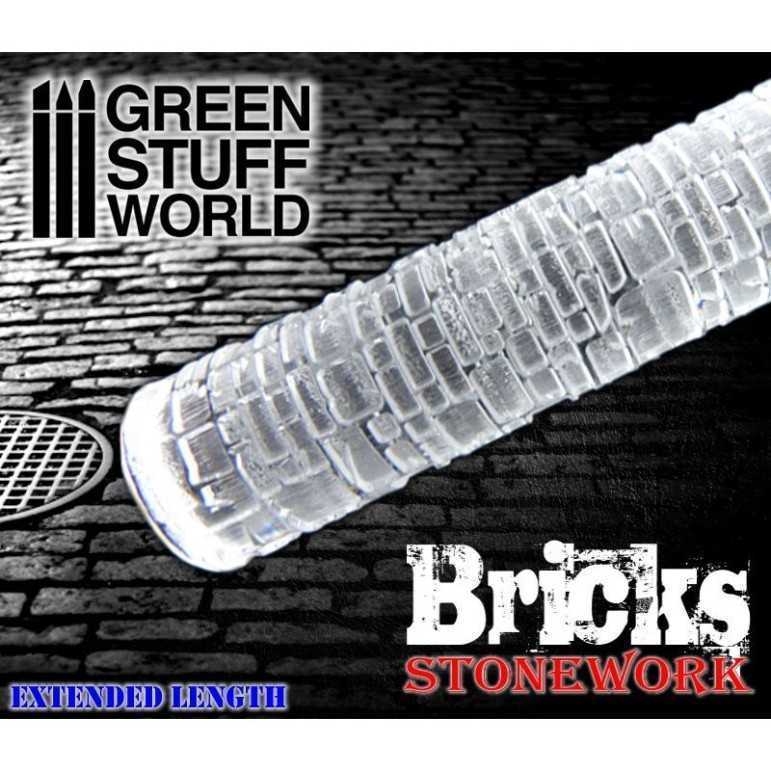 Bricks rolling pin