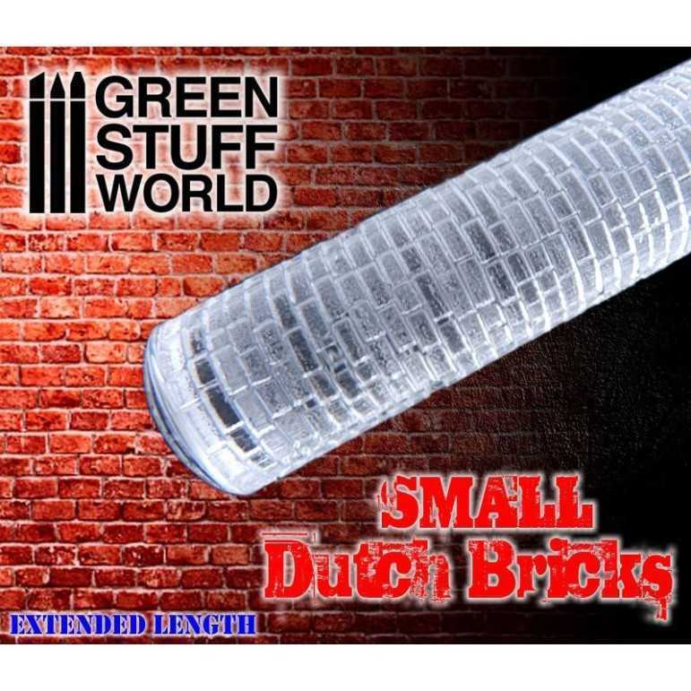 Small dutch bricks rolling pin