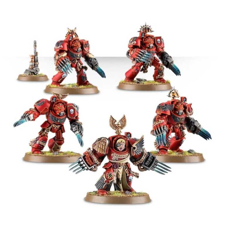 Blood angels terminator assault squad