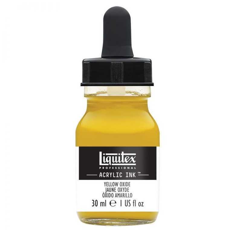 Liquitex acrylic ink 30ml yellow oxide