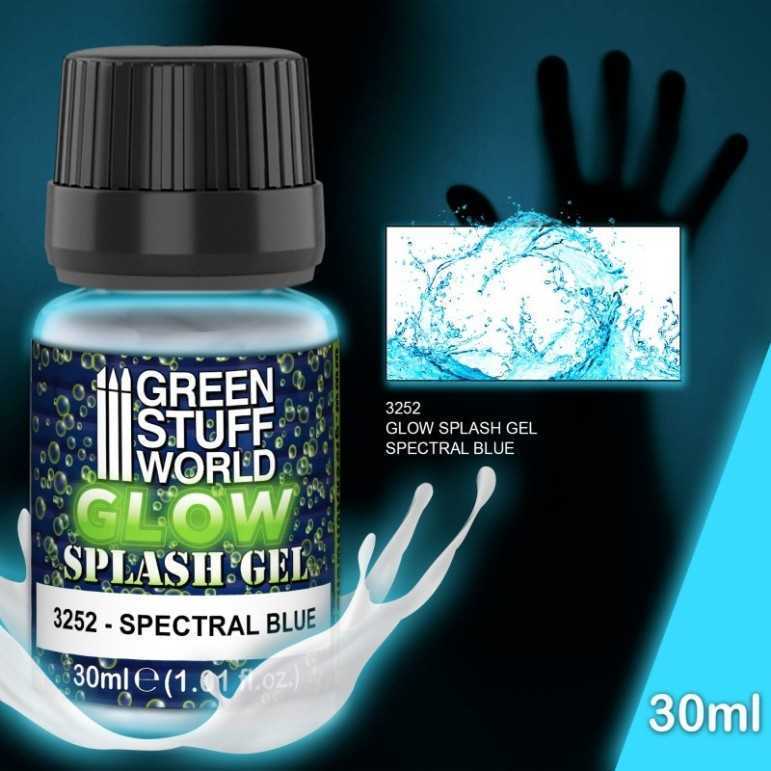 Glow splash gel spectral blue 30ml