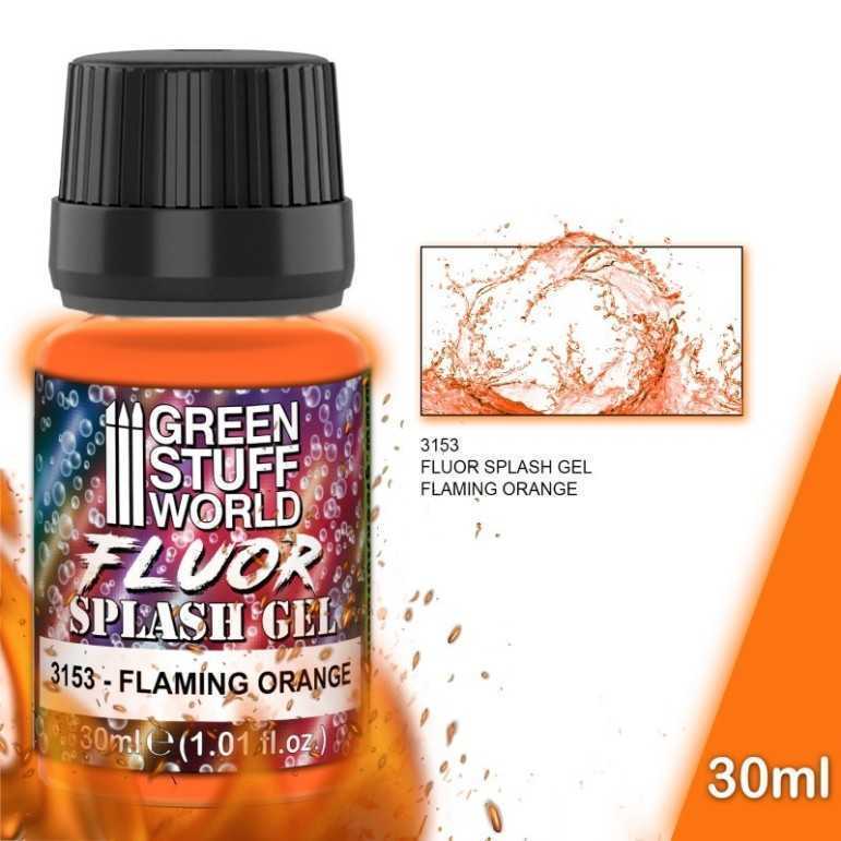 Glow splash gel flamming orange 30ml