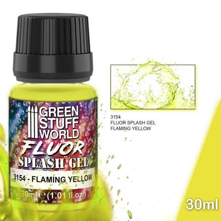 Glow splash gel flamming yellow 30ml