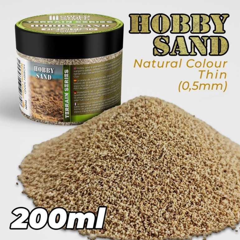 Hobby sand, natural colour thin