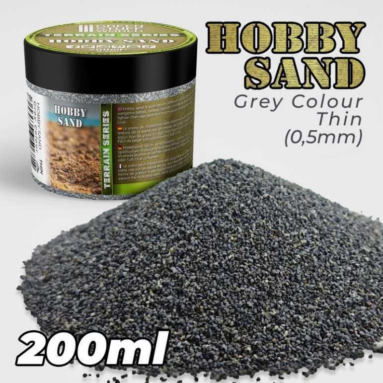 Hobby sand, grey colour thin