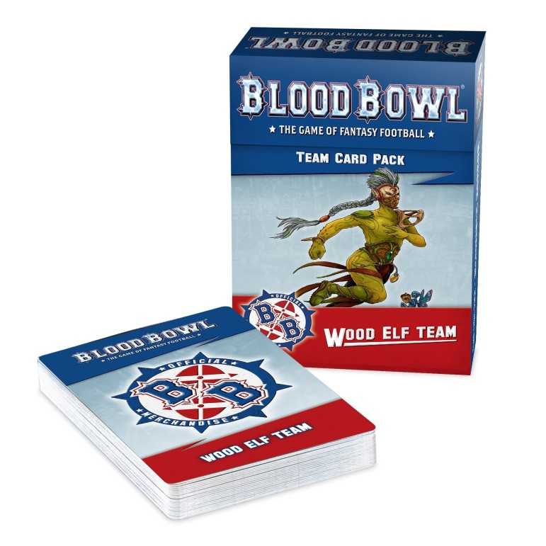 Blood bowl: wood elves card pack