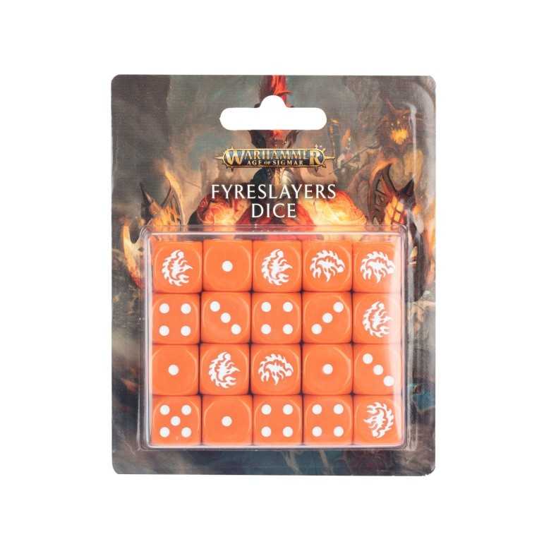 Age of sigmar: fyreslayers dice