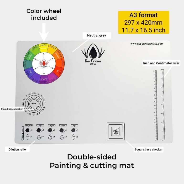 Rgg painting mat a2 cut resistent