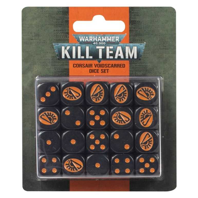 Kill team: corsair voidscarred dice set