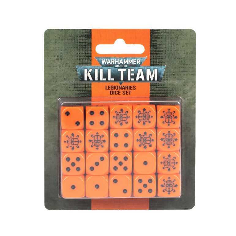 Kill team: chaos space marines legionaries dice