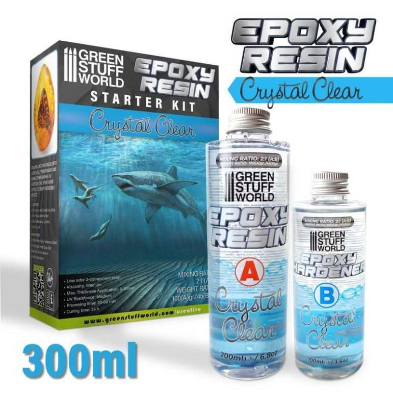 Epoxy resin starter kit crystal clear