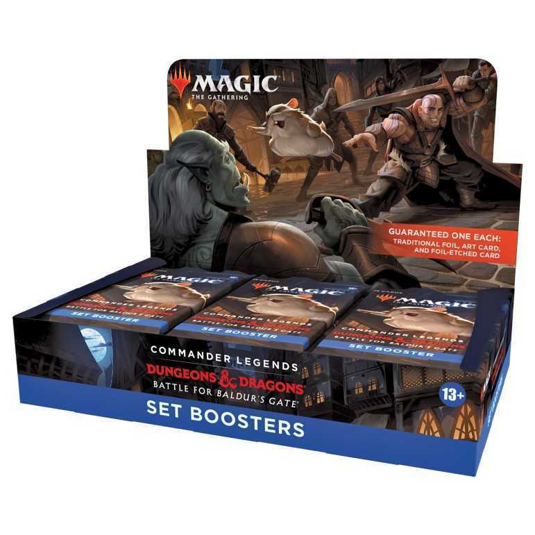 Commander legends: battle for baldur´s gate  set booster box